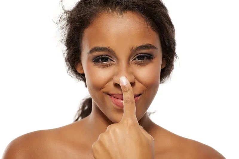 Nose treatment support